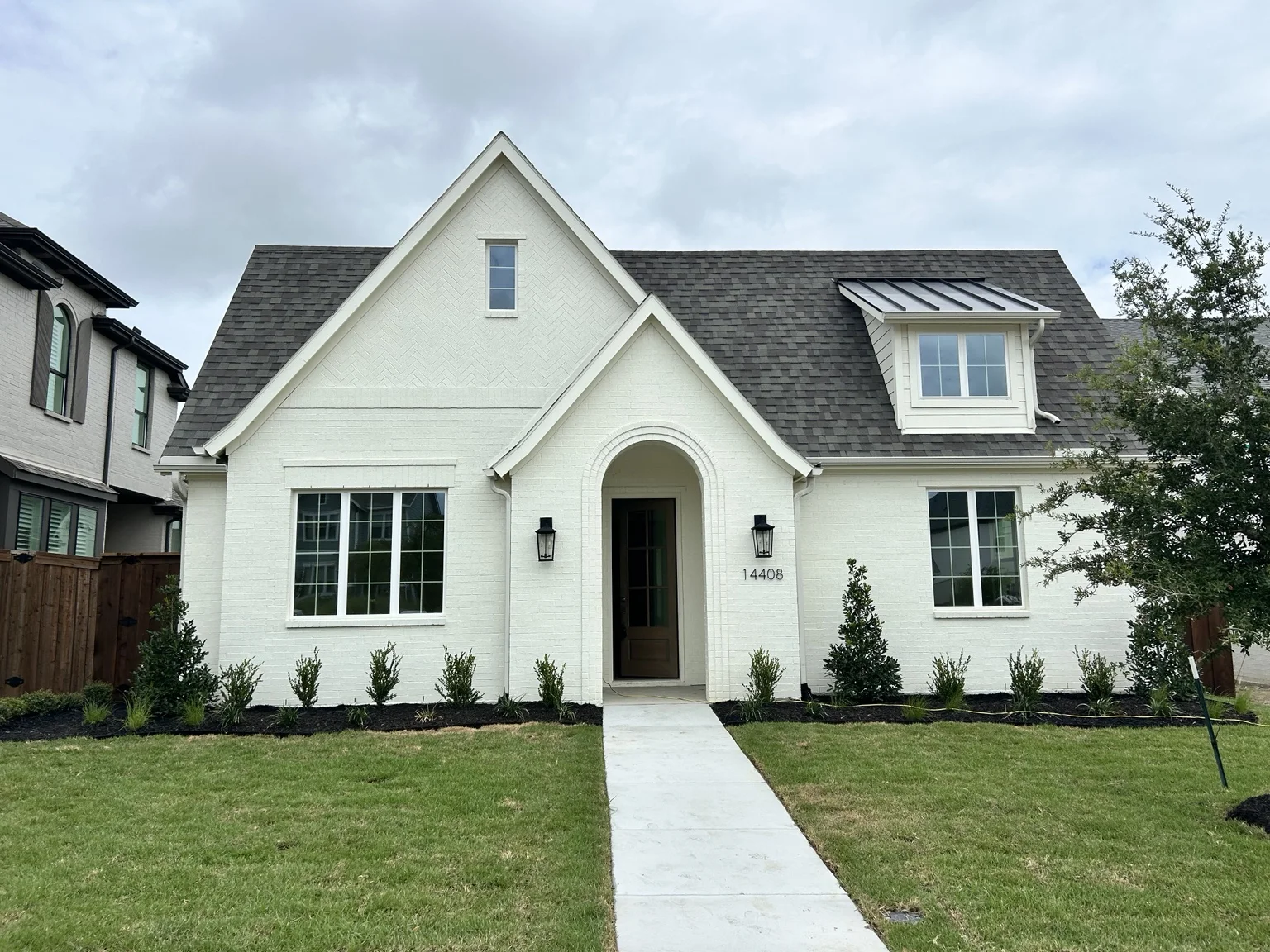 New window installation on a modern home
